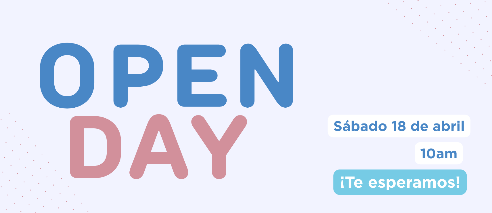 OPEN DAY ABRIL